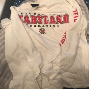 University of Maryland  long sleeve